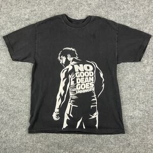 WW T-Shirt Mens M Black Dean Ambrose No Good Goes Unhinged Wrestling Graphic
